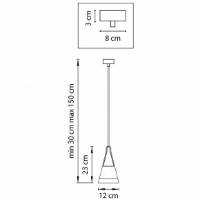 Подвесной светильник Lightstar Cone 757019 в Заречном - zarechnyy.mebel24.online | фото 4