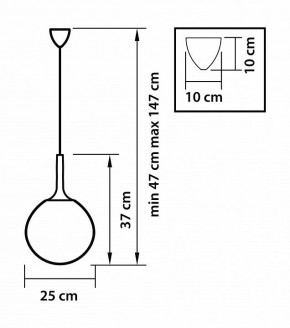 Подвесной светильник Lightstar Globo 813032 в Заречном - zarechnyy.mebel24.online | фото 3