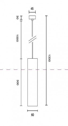 Подвесной светильник Maytoni Focus P075PL-01W в Заречном - zarechnyy.mebel24.online | фото 4