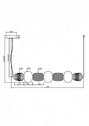 Подвесной светильник Maytoni Pattern MOD267PL-L42CH3K в Заречном - zarechnyy.mebel24.online | фото 4