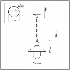 Подвесной светильник Odeon Light Campa 4965/1 в Заречном - zarechnyy.mebel24.online | фото 5