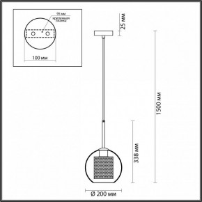 Подвесной светильник Odeon Light Clocky 4939/1 в Заречном - zarechnyy.mebel24.online | фото 4