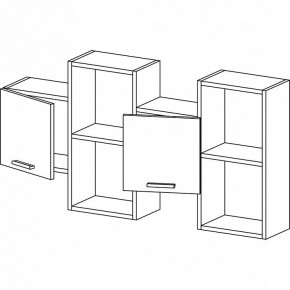 Полка комбинированная Флэш-29 в Заречном - zarechnyy.mebel24.online | фото 2