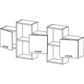 Полка комбинированная Флэш-30 в Заречном - zarechnyy.mebel24.online | фото 2