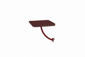 Полка прикроватная квадратная (МилСон) в Заречном - zarechnyy.mebel24.online | фото 8