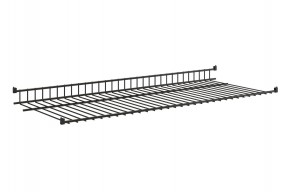 Полка сотовая L895 (черный муар) в Заречном - zarechnyy.mebel24.online | фото