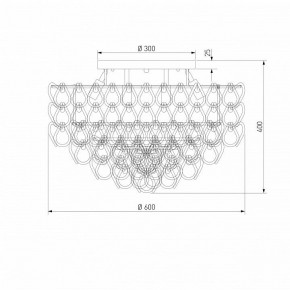 Потолочная люстра Bogate-s Cappio 380/8 в Заречном - zarechnyy.mebel24.online | фото 5
