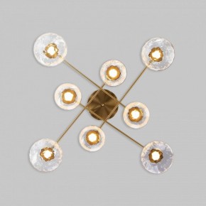 Потолочная люстра Eurosvet Ripple 50389 LED латунь в Заречном - zarechnyy.mebel24.online | фото 3