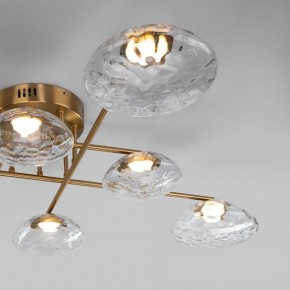 Потолочная люстра Eurosvet Ripple 50389 LED латунь в Заречном - zarechnyy.mebel24.online | фото 6
