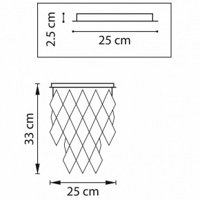 Потолочная люстра Lightstar Limpio 722063 в Заречном - zarechnyy.mebel24.online | фото 3