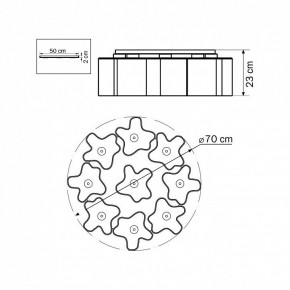 Потолочная люстра Lightstar Nubi 802090 в Заречном - zarechnyy.mebel24.online | фото 5