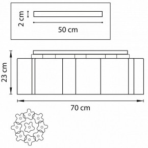 Потолочная люстра Lightstar Nubi 802097 в Заречном - zarechnyy.mebel24.online | фото 2