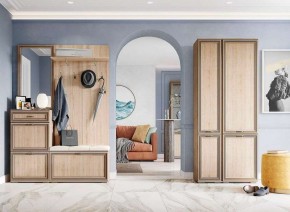 Прихожая Ливорно Дуб сонома в Заречном - zarechnyy.mebel24.online | фото