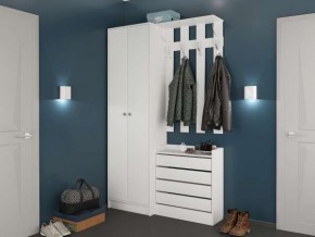 Прихожая Ямайка Белый в Заречном - zarechnyy.mebel24.online | фото
