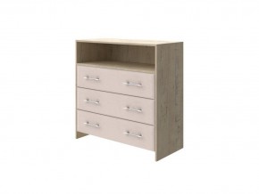 PROxSON Комод Varna (ЛДСП Бунратти+ткань Бунратти/Ultra Суфле) 90x40 в Заречном - zarechnyy.mebel24.online | фото