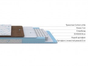 PROxSON Матрас Медвежонок (Cotton Little PROSON) 70x170 в Заречном - zarechnyy.mebel24.online | фото 2