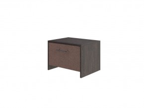 PROxSON Тумба Varna (ЛДСП+ткань Дуб Кантербери/Tesla Брауни) 51x40 в Заречном - zarechnyy.mebel24.online | фото