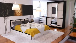 Сакура спальня № 1 Комод + Зеркало + Кровать 1600 + Тумба + Шкаф-купе 1500, сп.м. 1600х2000 мм., б/м, основание есть, ун. сб. в Заречном - zarechnyy.mebel24.online | фото 5