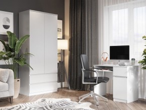 Шкаф 2-ств. с 2 ящиками "Бьянко" в Заречном - zarechnyy.mebel24.online | фото 4