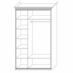 Шкаф 3-х дверный (корпус) Неаполь в Заречном - zarechnyy.mebel24.online | фото 3