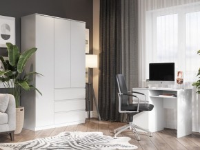 Шкаф 3-ств. с 3 ящиками "Бьянко" в Заречном - zarechnyy.mebel24.online | фото 4
