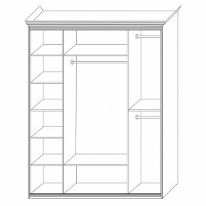 Шкаф 4-х дверный (корпус) Неаполь в Заречном - zarechnyy.mebel24.online | фото 3