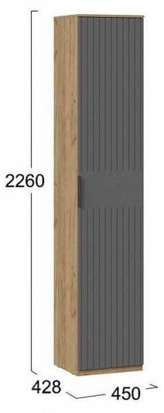 Шкаф для белья Хилтон Исп. 2 в Заречном - zarechnyy.mebel24.online | фото 5