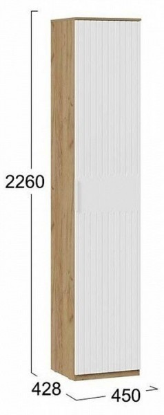 Шкаф для белья Хилтон Исп. 2 в Заречном - zarechnyy.mebel24.online | фото 6