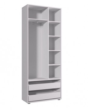 Шкаф ДМ 800 с 2-мя ящиками (ясень шимо) в Заречном - zarechnyy.mebel24.online | фото 2