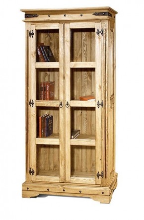 Шкаф книжный "Викинг 03" массив в Заречном - zarechnyy.mebel24.online | фото