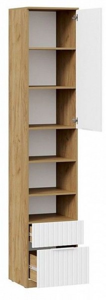 Шкаф комбинированный Хилтон Исп. 2 в Заречном - zarechnyy.mebel24.online | фото 2