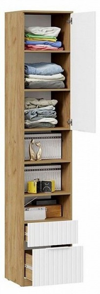 Шкаф комбинированный Хилтон Исп. 2 в Заречном - zarechnyy.mebel24.online | фото 5