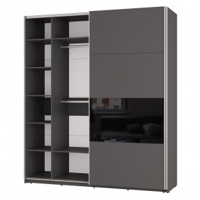 Шкаф-купе Харви ШКК-10 (графит) в Заречном - zarechnyy.mebel24.online | фото 2