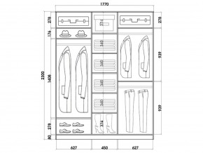 Шкаф-купе ХИТ 23-18-151 (620) в Заречном - zarechnyy.mebel24.online | фото 2