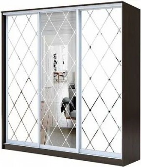 Шкаф-купе ХИТ 23-4-20-666 РОМБ БОЛЬШОЙ МАТОВЫЙ в Заречном - zarechnyy.mebel24.online | фото