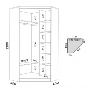 Шкаф-купе ХИТ-У-22-4-11 в Заречном - zarechnyy.mebel24.online | фото 2