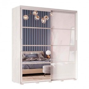 Шкаф-купе Крафт-6 (Ясень Белый) в Заречном - zarechnyy.mebel24.online | фото 3