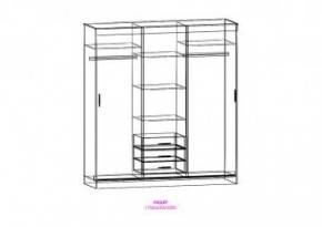 Шкаф-купе Лидер 1М-К в Заречном - zarechnyy.mebel24.online | фото 2