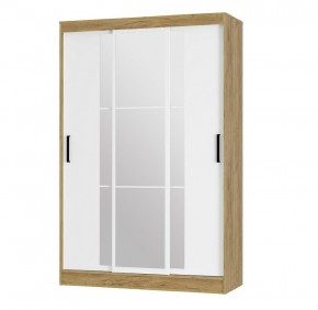 Шкаф-купе Тайм ШКК-03 (крафт/белый) в Заречном - zarechnyy.mebel24.online | фото