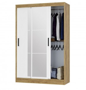 Шкаф-купе Тайм ШКК-03 (крафт/белый) в Заречном - zarechnyy.mebel24.online | фото 2