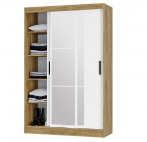 Шкаф-купе Тайм ШКК-03 (крафт/белый) в Заречном - zarechnyy.mebel24.online | фото 3