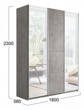 Шкаф-купе Траст СШК 2.180.60-13.11.13 в Заречном - zarechnyy.mebel24.online | фото 3