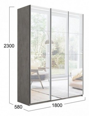 Шкаф-купе Траст СШК 2.180.60-13.13.13 в Заречном - zarechnyy.mebel24.online | фото 3