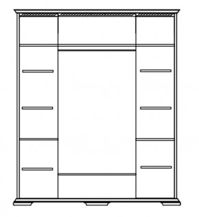Шкаф Лика с зеркалом (ММ 137-01/04) в Заречном - zarechnyy.mebel24.online | фото 4