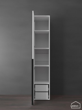 Шкаф Linnea MHR-1-3 2050х400х510 (Белый-М 11.1.2) в Заречном - zarechnyy.mebel24.online | фото 7