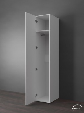 Шкаф Linnea MHR-1PO 2050х400х510 (Белый-М 11.1.2) в Заречном - zarechnyy.mebel24.online | фото 4