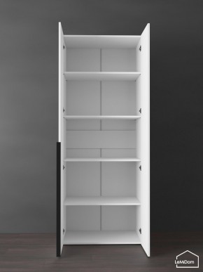 Шкаф Linnea MHR-2-2 2050х800х510 (Белый-М 11.1.1) в Заречном - zarechnyy.mebel24.online | фото 4