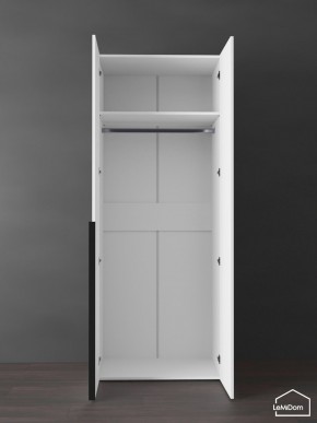 Шкаф Linnea MHR-2 2050х800х510 (Белый-М 11.1.1) в Заречном - zarechnyy.mebel24.online | фото 4