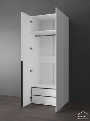 Шкаф Linnea MHR-2-3 2050х800х510 (Белый-М 11.1.2) в Заречном - zarechnyy.mebel24.online | фото 6