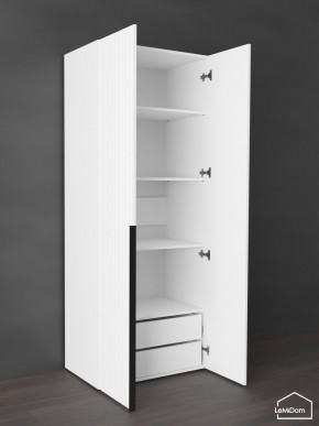 Шкаф Linnea MHR-2-4 2050х800х510 (Белый-М 11.1.2) в Заречном - zarechnyy.mebel24.online | фото 6